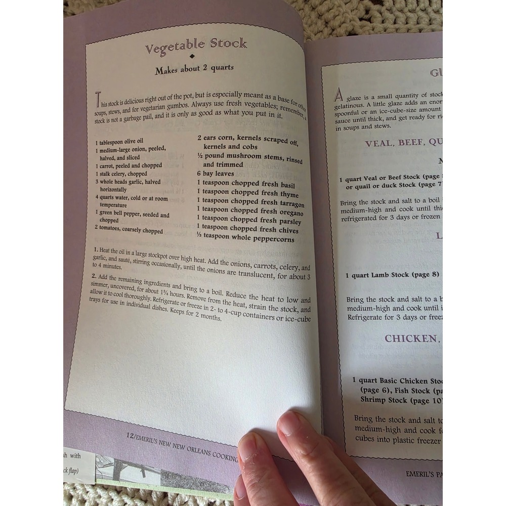 Emeril's New New Orleans Cooking HC DJ 1993 Emeril Lagasse Cookbook - Picture 4 of 8